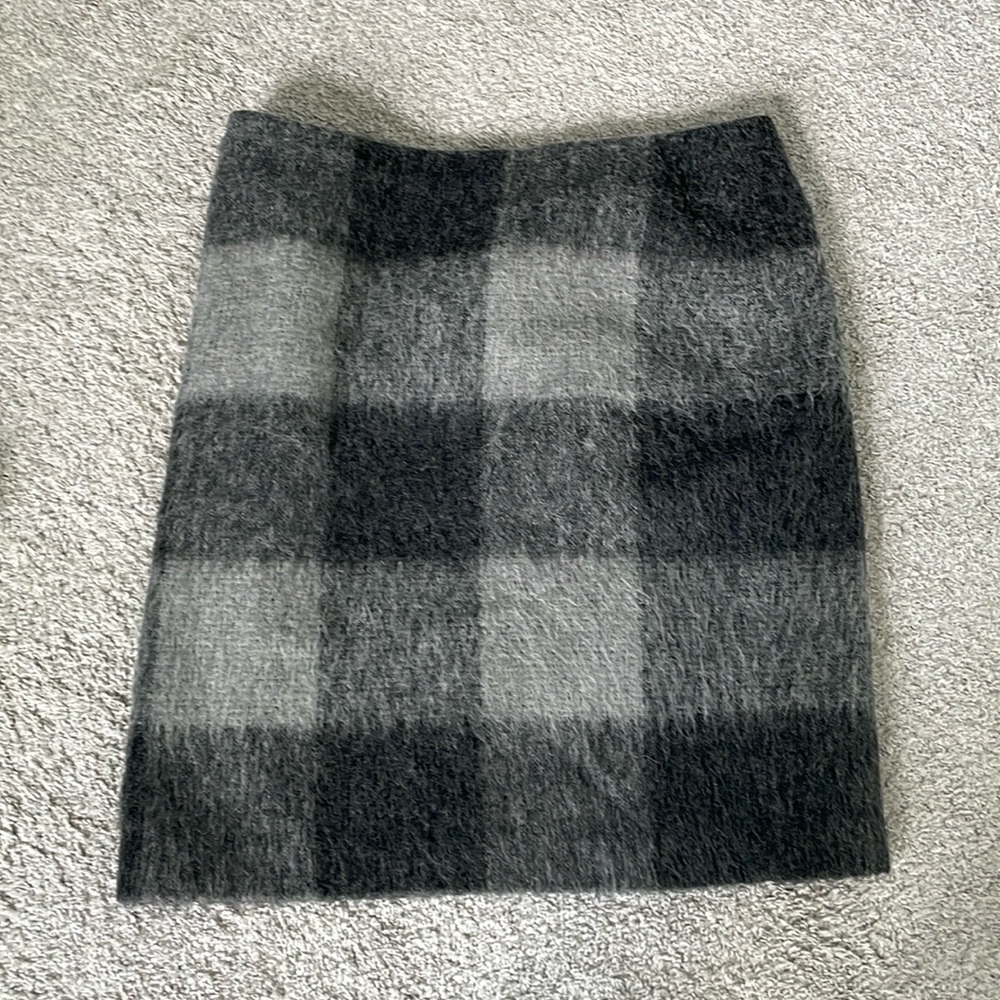 Talbots Wool Plaid Skirt